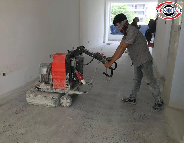 Nơi máy mài sàn 3 pha phát huy tốt hiệu quả công việc