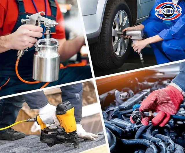 Ứng dụng máy nén khí 35L