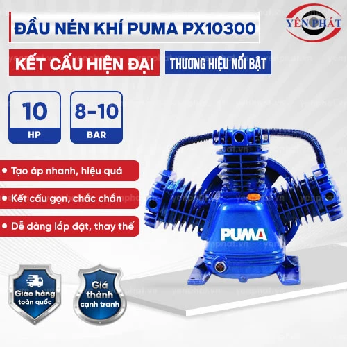 Đầu nén khí Puma PX10300 (10HP) 2