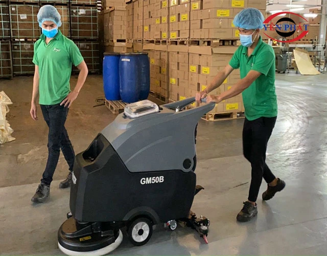 Ứng dụng máy chà sàn GM50B trong đời sống thực tiễn