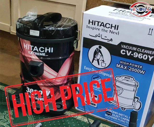 Giá máy hút bụi công nghiệp Hitachi