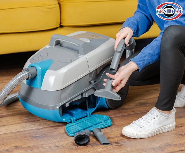 Lắp máy hút bụi Zelmer