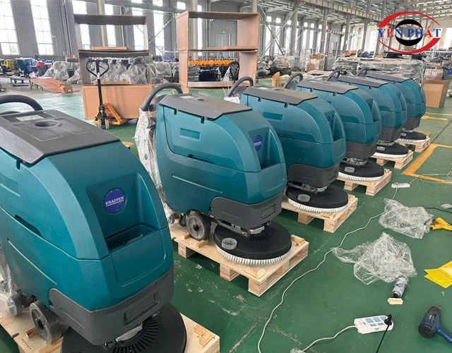 Khuyến nghị trong quá trình vận hành máy chà sàn Kraffer KF60