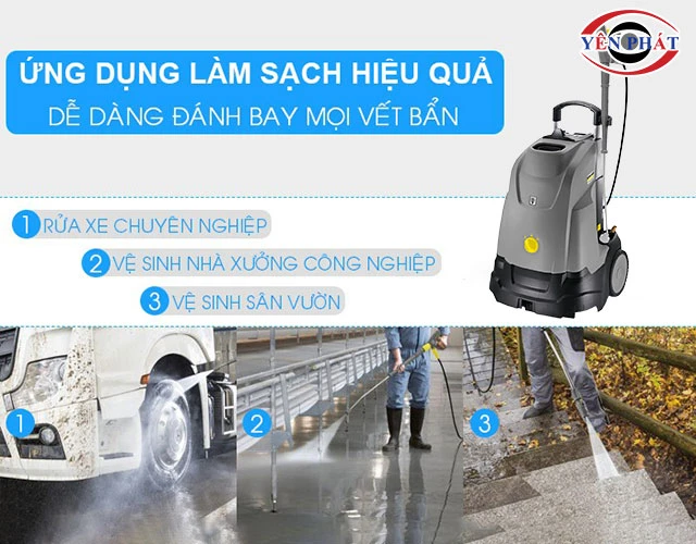 ứng dụng máy Karcher HDS 5/13U