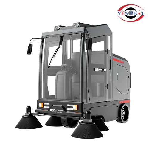 Xe quét rác ngồi lái DQC - Tech 12F 4