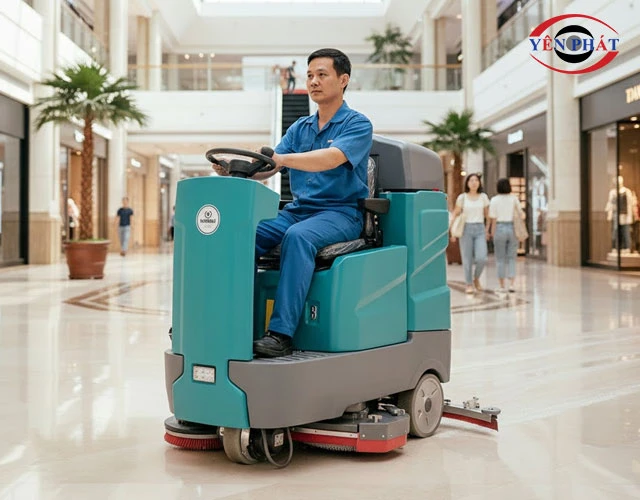 máy chà sàn công nghiệp Kumisai KMS 10A tiết kiệm chi phí