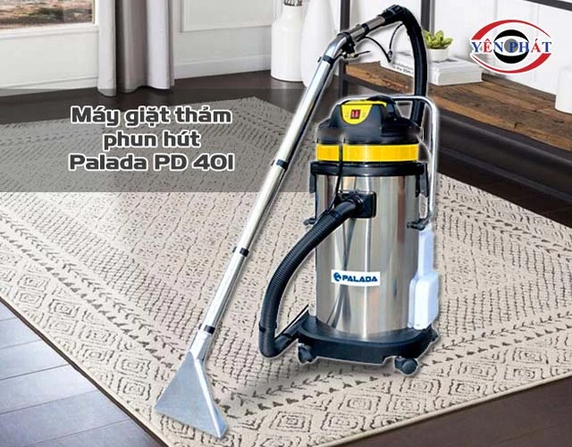 Máy giặt thảm phun hút Palada PD 401