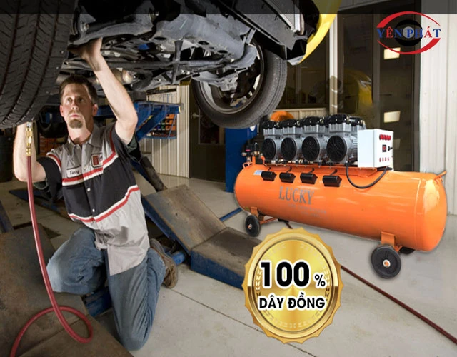 Mẹo dùng máy nén khí 8HP để tăng tuổi thọ