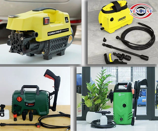 các thương hiệu máy rửa xe gia đình