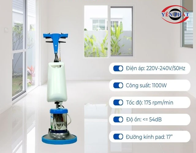 Máy chà sàn tạ đơn CleproX CX-200T