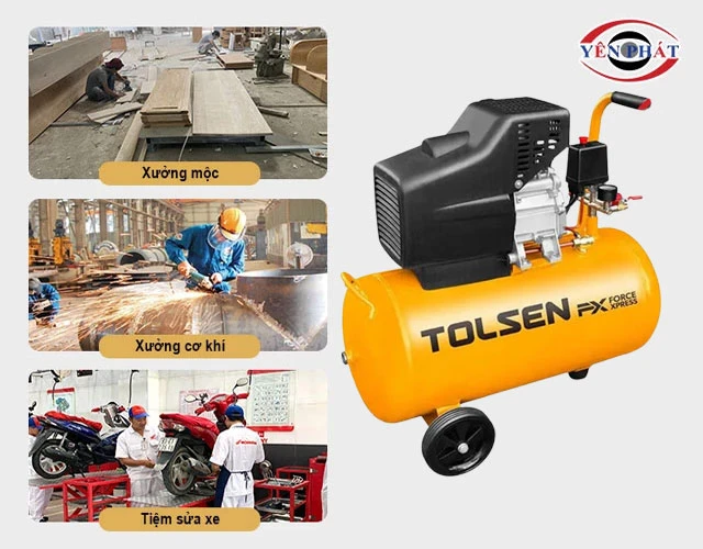 Ứng dụng máy nén khí 8L vào công việc thường ngày