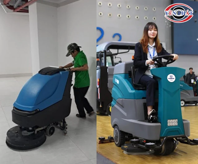 máy chà sàn pin liên hợp