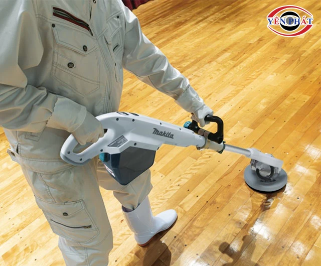 máy chà sàn pin thân dài