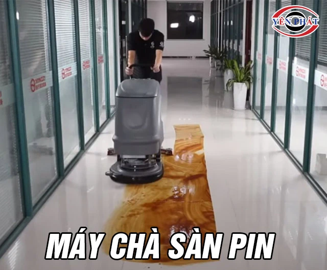 máy chà sàn pin