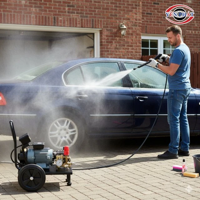 sử dụng máy rửa xe ô tô Proly VJET C150/11