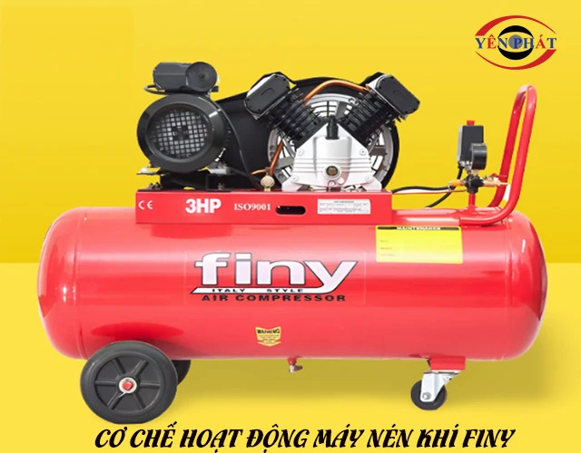 Cơ chế hoạt động Máy nén khí Finy