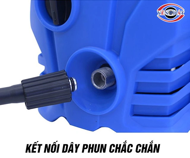 Lắp dây máy xịt rửa xe gia đình Kachi MK73
