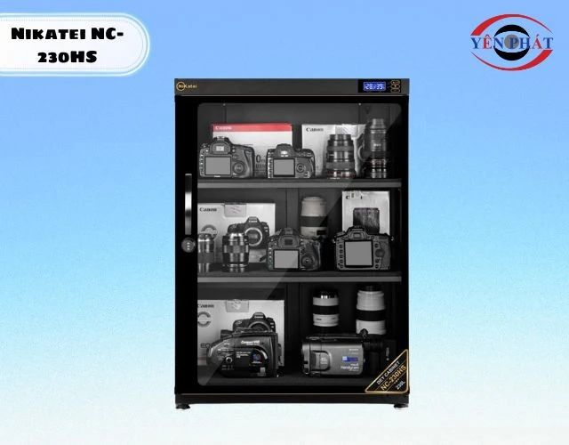 Thiết kế Tủ chống ẩm Nikatei NC-230HS (230 lít)