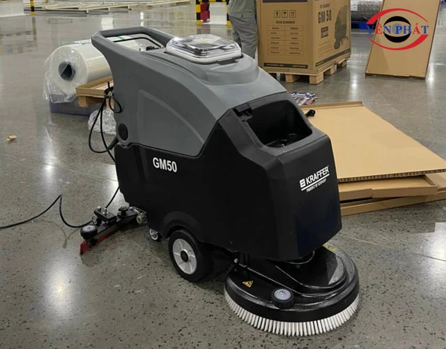 Giới thiệu tổng quan về máy chà sàn Kraffer GM50