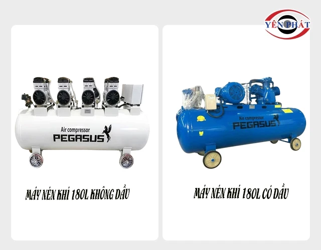 Các loại máy nén khí 180 lít