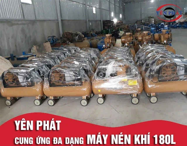 Nhà phân phối máy nén khí 180L đa mẫu mã, giá hời