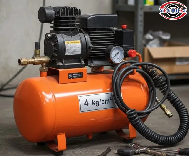 Máy nén khí 4kg áp không cao