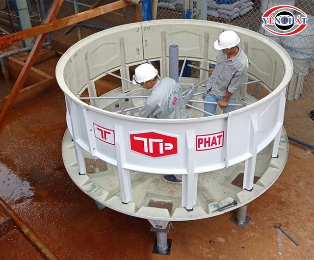 Lắp đặt tháp giải nhiệt