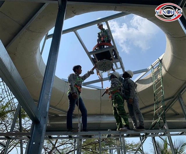 lắp đặt tháp giải nhiệt có kinh nghiệm