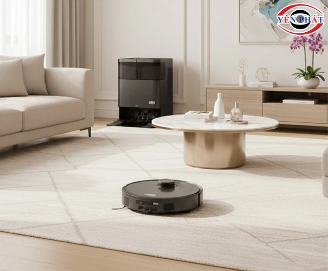 Robot hút bụi Frico tự động