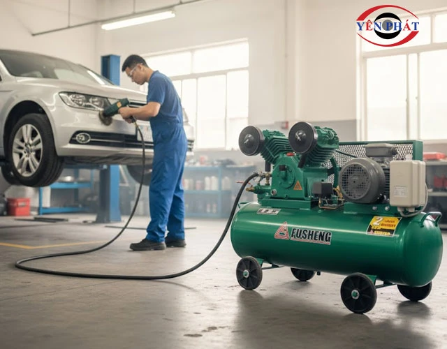 Hướng dẫn dùng máy nén khí 1HP chuẩn kỹ thuật