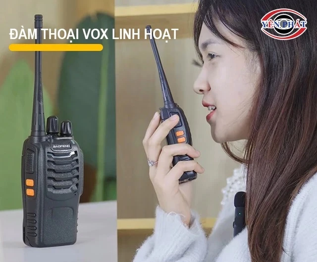 Đàm thoại VOX rảnh tay với Baofeng BF 888S