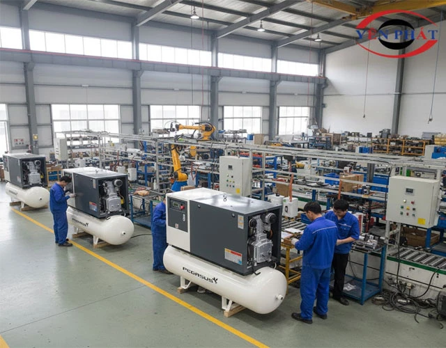 Yên Phát - Địa chỉ tin cậy để mua máy nén khí trục vít Pegasus TM-20A