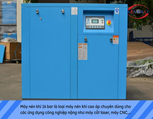 Top 6+ Máy nén khí 16 bar (16kg) công suất cao, bền bỉ