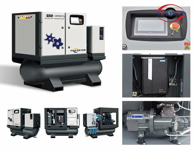 Máy nén khí Hande tích hợp HDG-VPM15 16 bar