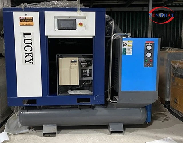 Máy nén khí trục vít 16Bar (16kg) Lucky