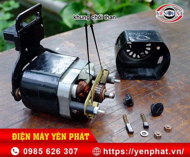 yên phát bán motor chổi than chất lượng