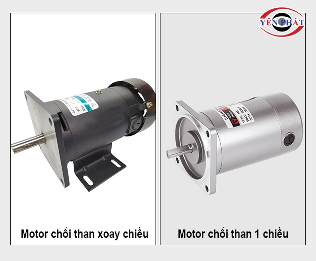 phân loại motor chổi than theo cấu tạo