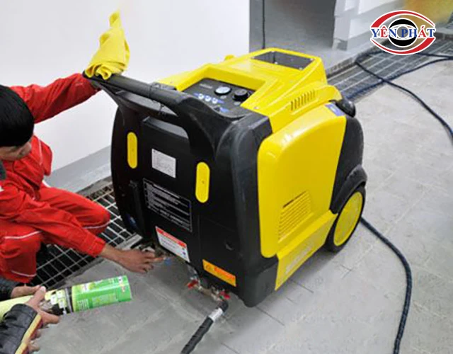 sử dụng máy rửa xe chuyên dụng Optima EST 12K