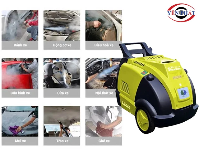 ứng dụng Máy rửa xe chuyên dụng Optima EST 12K