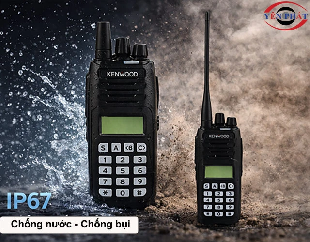máy bộ đàm Kenwood NX-1300D-M3 chống nước, chống bụi