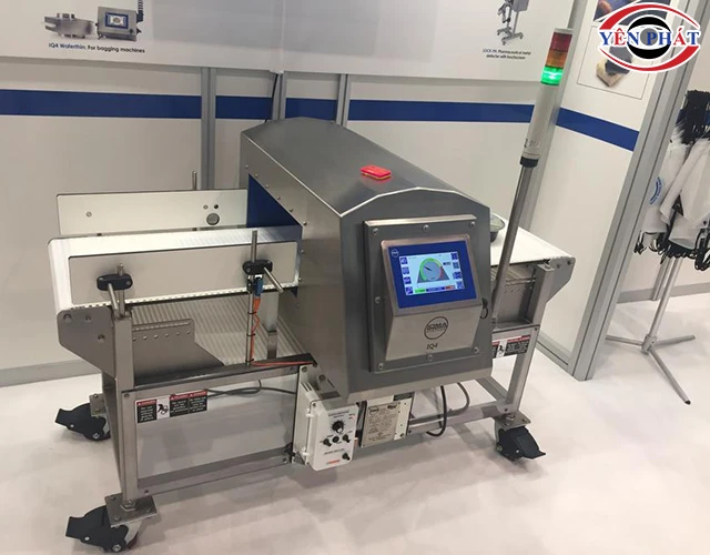 hạn chế máy dò kim loại băng tải