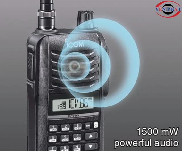 bộ đàm ICOM IC-V86 / IC-U86 âm thanh to