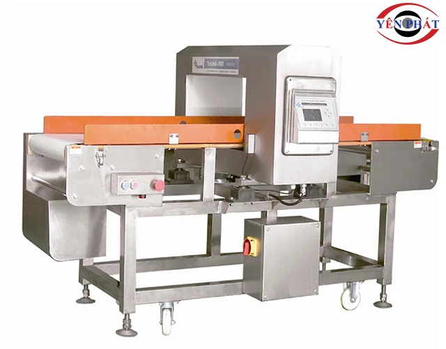 máy dò kim loại băng tải