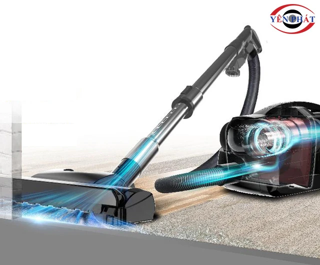 máy hút bụi 2200W mạnh mẽ