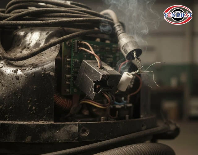 rơ le cầu chì hỏng