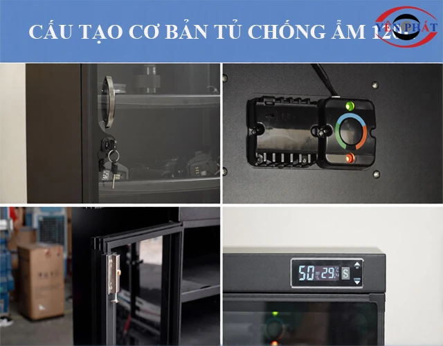  Cấu tạo cơ bản của một tủ chống ẩm 120L 