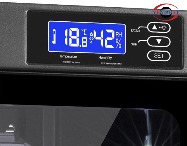 Độ ẩm tủ hút ẩm 30L