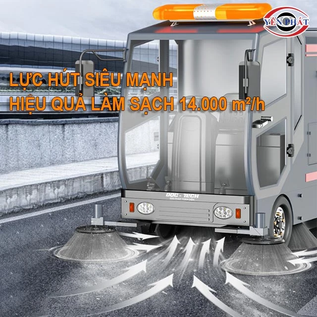 lực hút của DQC - Tech 18F siêu mạnh