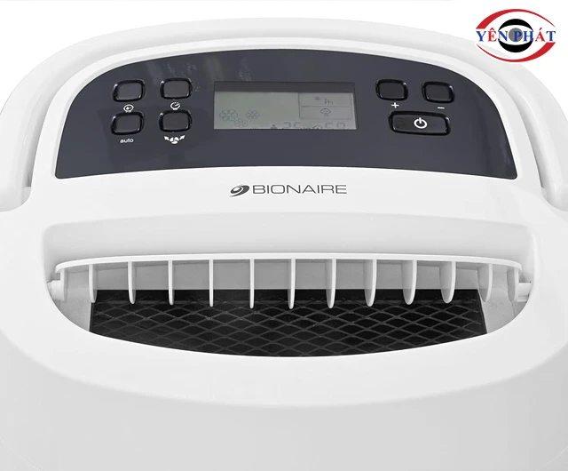 màn hình máy hút ẩm Bionaire