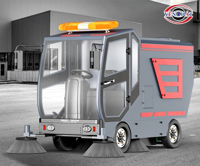 Xe quét rác ngồi lái DQC - Tech 18F